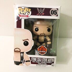 Funko Pop  WWE Stone Cold Steve Austin 05 EB Exclusive Damaged Box